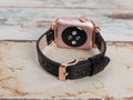 Genuine Leather Apple Watch Band Series 11/10/9/8/7/6/5/4/ SE / Ultra 1/2/3 by Arleathercraft