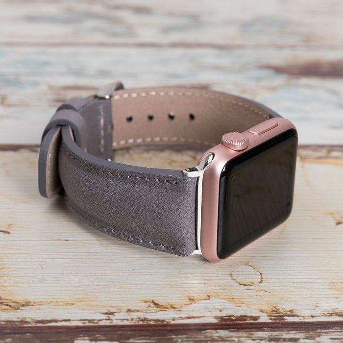 Genuine Leather Apple Watch Band Series 11/10/9/8/7/6/5/4/ SE / Ultra 1/2/3 by Arleathercraft