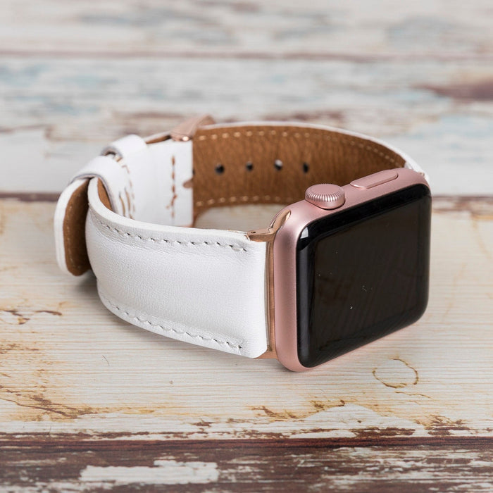 Genuine Leather Apple Watch Band Series 11/10/9/8/7/6/5/4/ SE / Ultra 1/2/3 by Arleathercraft