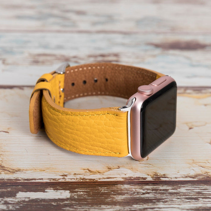 Genuine Leather Apple Watch Band Series 11/10/9/8/7/6/5/4/ SE / Ultra 1/2/3 by Arleathercraft