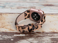 Leopard Apple Watch Band Series 11/10/9/8/7/6/5/4/ SE / Ultra 1/2/3 by Arleathercraft