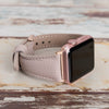 Beige Leather Apple Watch Band Series 11/10/9/8/7/6/5/4/ SE / Ultra 1/2/3
