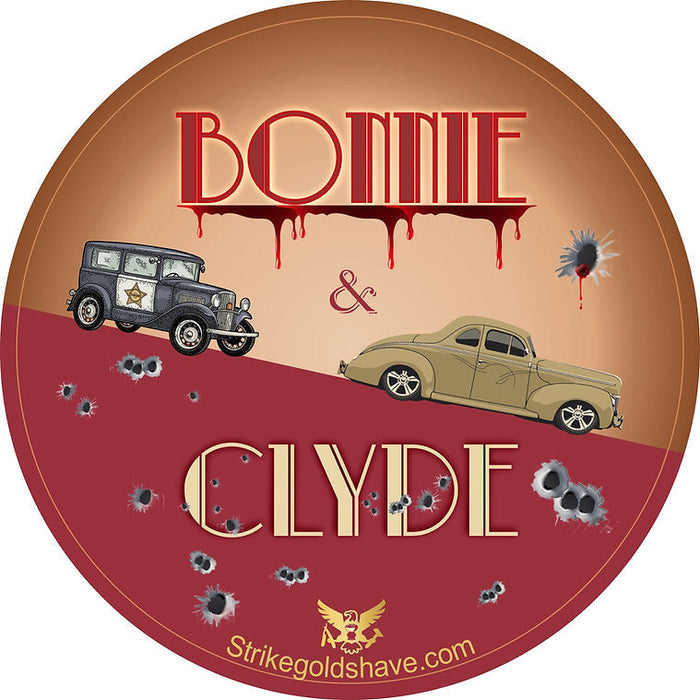 Strike Gold Shave Bonnie & Clyde Shaving Collection by Pasteur Pharmacy
