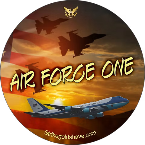 Strike Gold Shave Air Force One Shaving Collection by Pasteur Pharmacy