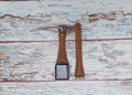 Genuine Leather Apple Watch Band Series 11/10/9/8/7/6/5/4/ SE / Ultra 1/2/3 by Arleathercraft