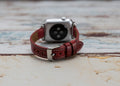 Genuine Leather Apple Watch Band Series 11/10/9/8/7/6/5/4/ SE / Ultra 1/2/3 by Arleathercraft