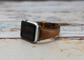 Genuine Leather Apple Watch Band Series 11/10/9/8/7/6/5/4/ SE / Ultra 1/2/3 by Arleathercraft