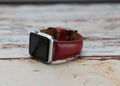 Genuine Leather Apple Watch Band Series 11/10/9/8/7/6/5/4/ SE / Ultra 1/2/3 by Arleathercraft