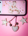 Rhinestone Star Charm | White by Wildflower Cases