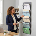 Smead Manufacturing Company SMD92061 Smead Cascading Wall Organizer Gray by Vanessa Jane