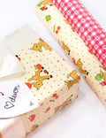Oh Deer and Red Gingham Hearts Gift Wrap - 2 Pack by Wildflower Cases
