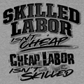 Skilled Labor - Safety Yellow T-Shirt by Armed American Supply