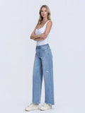 Rosalee High Rise Wide Leg Jeans by Boutique 23