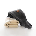 Fleece-Lined Ribbed Footed Leggings – Thermal Winter Toddler & Baby Pants by ozznekshoes