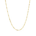 14k Yellow Gold Singapore Chain 1.5mm by Bids.com