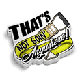 Not Goin' Anywhere - Hard Hat Decal by Armed American Supply
