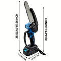 6-inch Cordless Mini Chainsaw – Handheld Electric, Lightweight, Battery-Powered by DailySale