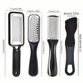 4-Piece Stainless Steel Foot File Set – Callus & Dead Skin Remover by DailySale