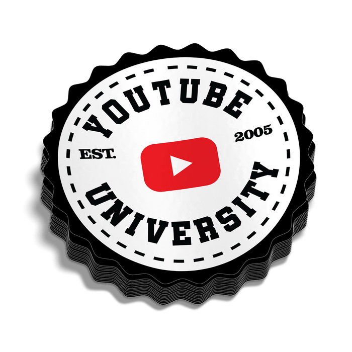 YT University Hard Hat Decal by Armed American Supply