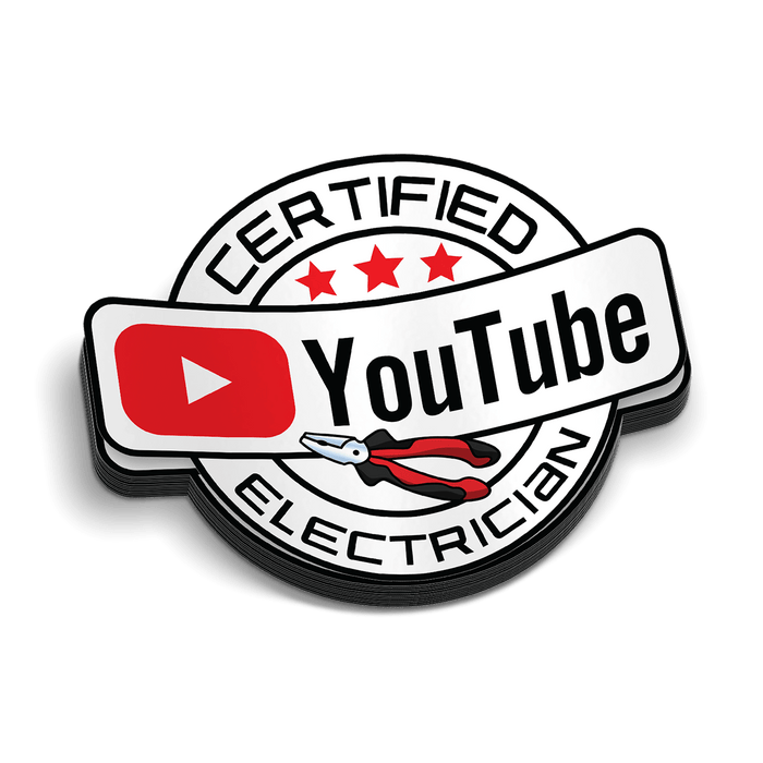 YT Electrician Hard Hat Decal by Armed American Supply