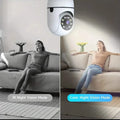 2-Pack: Wireless Security Cameras – 355° Rotation, Night Vision, Motion Detection, Two-Way Audio by DailySale