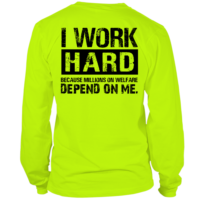 Welfare - Long Sleeve T-Shirt by Armed American Supply
