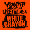 White Crayon - Long Sleeve Hi-Vis T-Shirt by Armed American Supply