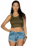 Ribbed Tank Top {BT5409}