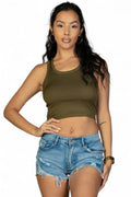 Ribbed Tank Top {BT5409} by The House of Stylez