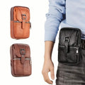 Men’s Genuine Leather Waist Bag Wallet by DailySale