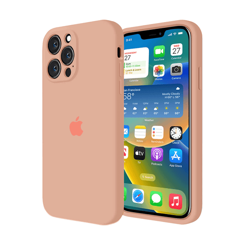 iPhone Camera Protection Silicone Case (Begonia) by Vogueen