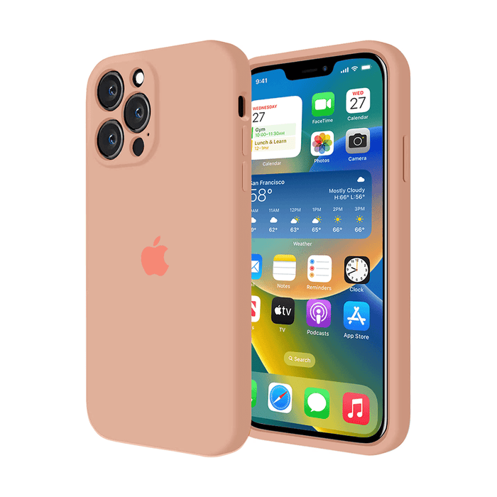 iPhone Camera Protection Silicone Case (Begonia) by Vogueen