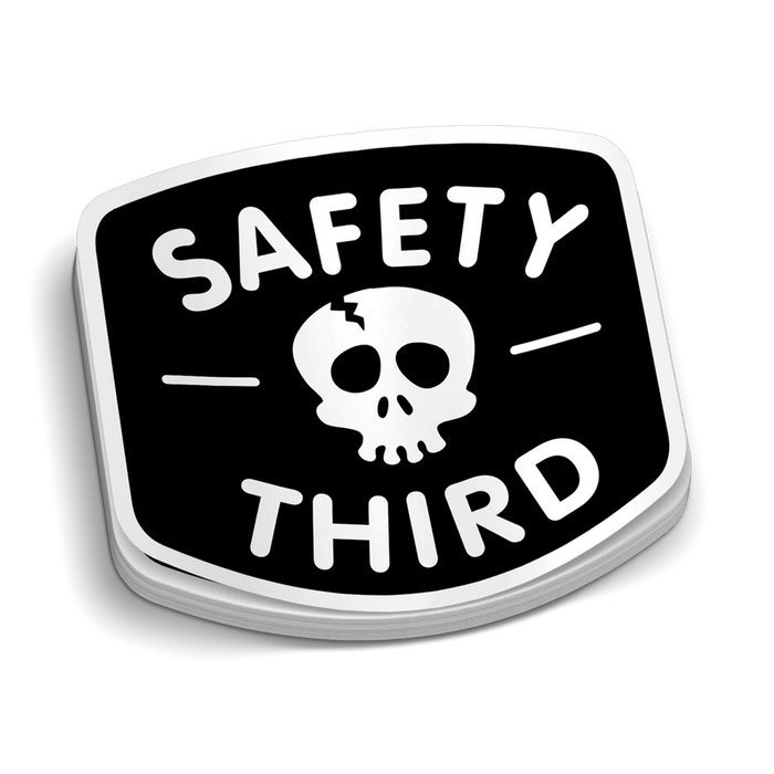 Safety Third Hard Hat Decal by Armed American Supply