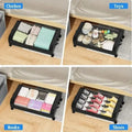 Under-Bed Storage Drawer with Wheels Multipurpose with Clear Window & Label by DailySale