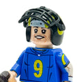 #9 QB LA Football Player Minifig by B3 Customs
