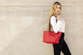 Perfect Tote Red by Kiko Leather