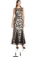 Alex Evenings Women's Embroidered Dress with Illusion Neckline, Size 18 by Vanessa Jane