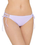 Hula Honey Juniors Sailor Stripe Tie Hipster Bikini Bottoms, Size Small by Vanessa Jane