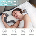 Ergonomic Memory Foam Neck Pillow – Slow Rebound, Back & Side Sleeper by DailySale