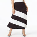I.n.c. Plus Size Colorblocked Skirt,Size 1X by Vanessa Jane