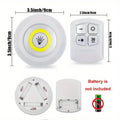 5pcs Smart Wireless LED Under-Cabinet Lights – Remote Control by DailySale
