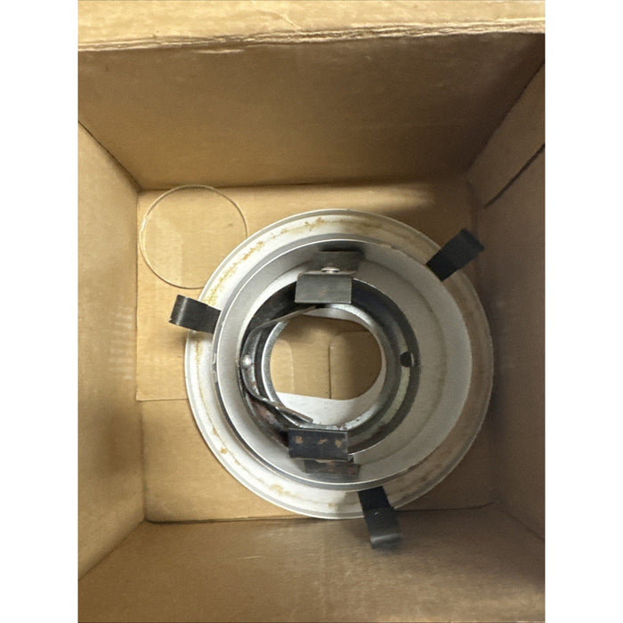 60417 Low Voltage Halogen Recessed Light Fixture MR16 50W Max White NOS by Price Is Right Miami