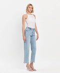 Lina 90's High Rise Ankle Slim Jean by Boutique 23