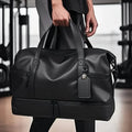 Durable Large Weekender Bag with Shoe Compartment by DailySale