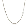 2.0mm 14k White Gold Light Rope Chain by Bids.com