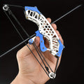 Mini Archery Bow Set – Right/Left Hand, Metal Compound Bow, Shooting Practice by DailySale