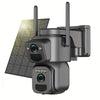 Solar WiFi Security Camera – 360° View, 10x Zoom, Night Vision & Motion Detection