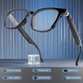 2025 Wireless Smart Glasses – Auto-Dimming, Touch Control, Hands-Free Audio by DailySale