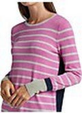 Nic+Zoe Vital Striped Top Sweater Pullover, Size XL by Vanessa Jane