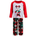 Ame Toddler Girls 2-Pc. Minnie Mouse Plaid Pajama Set by Vanessa Jane